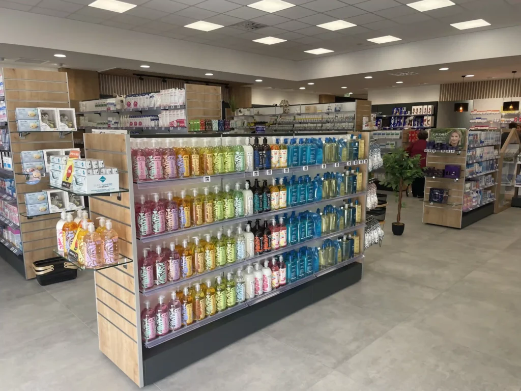 Agencement pharmacie Saint Louis