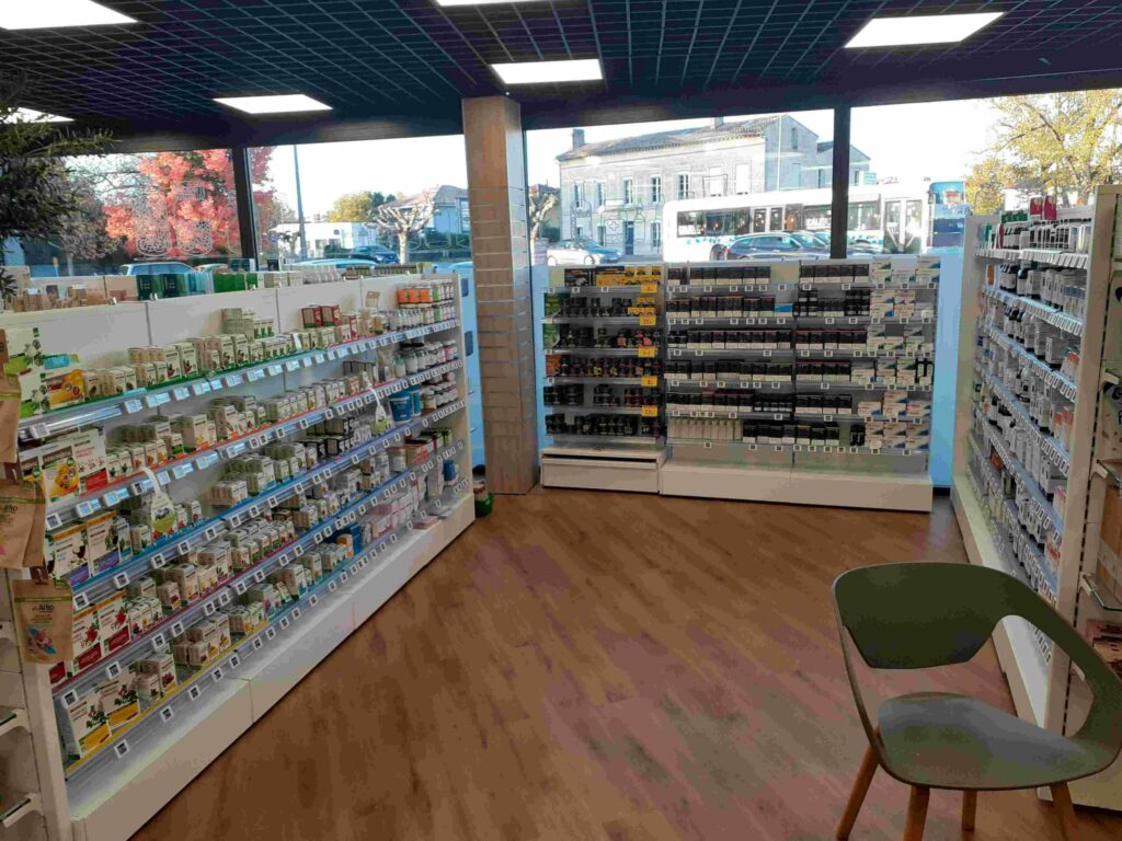 agencement Grande pharmacie de Libourne