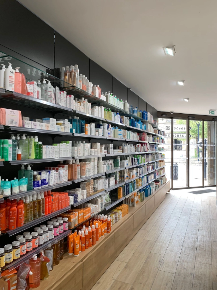 Agencement pharmacie Caudéran