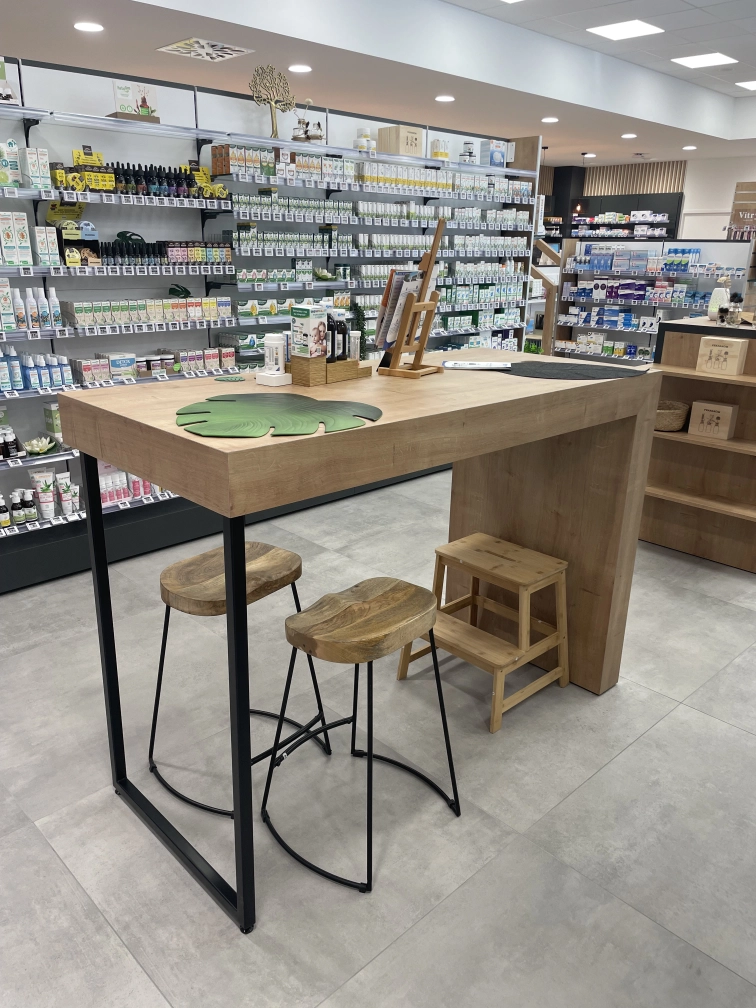 Agencement pharmacie Saint Louis