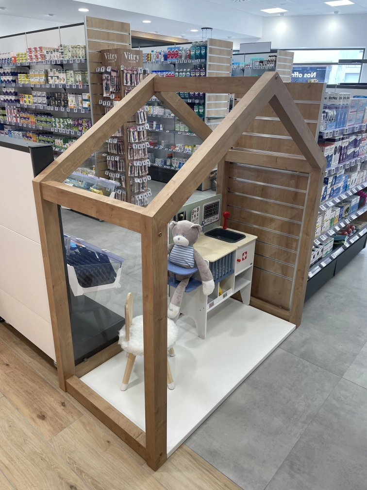 Agencement pharmacie Saint Louis