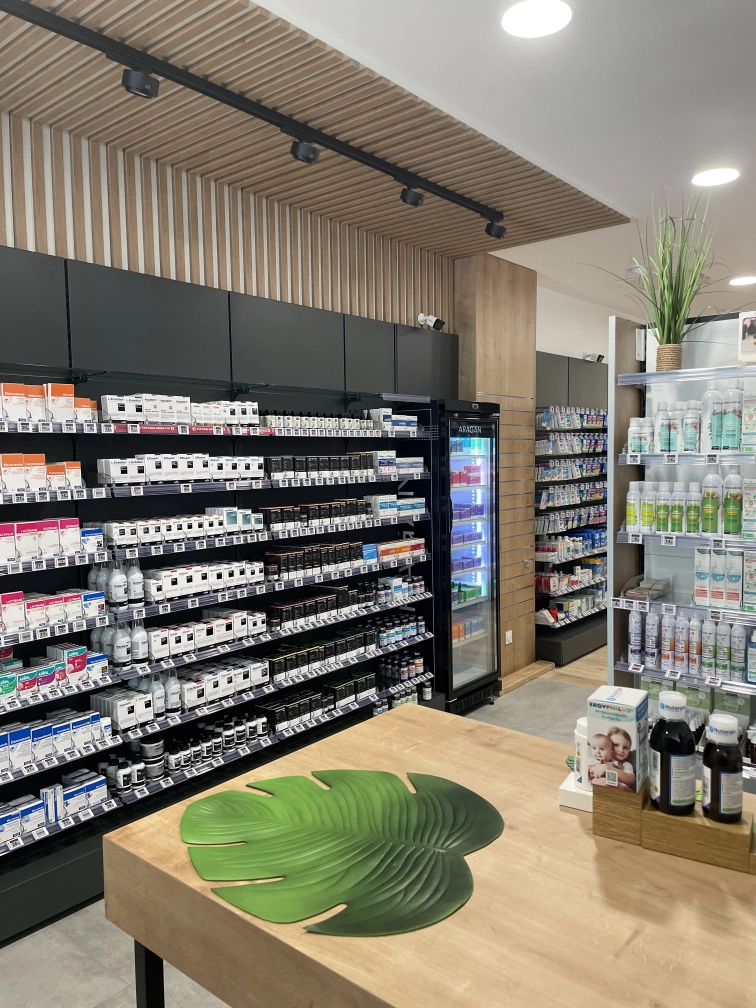 Agencement pharmacie Saint Louis