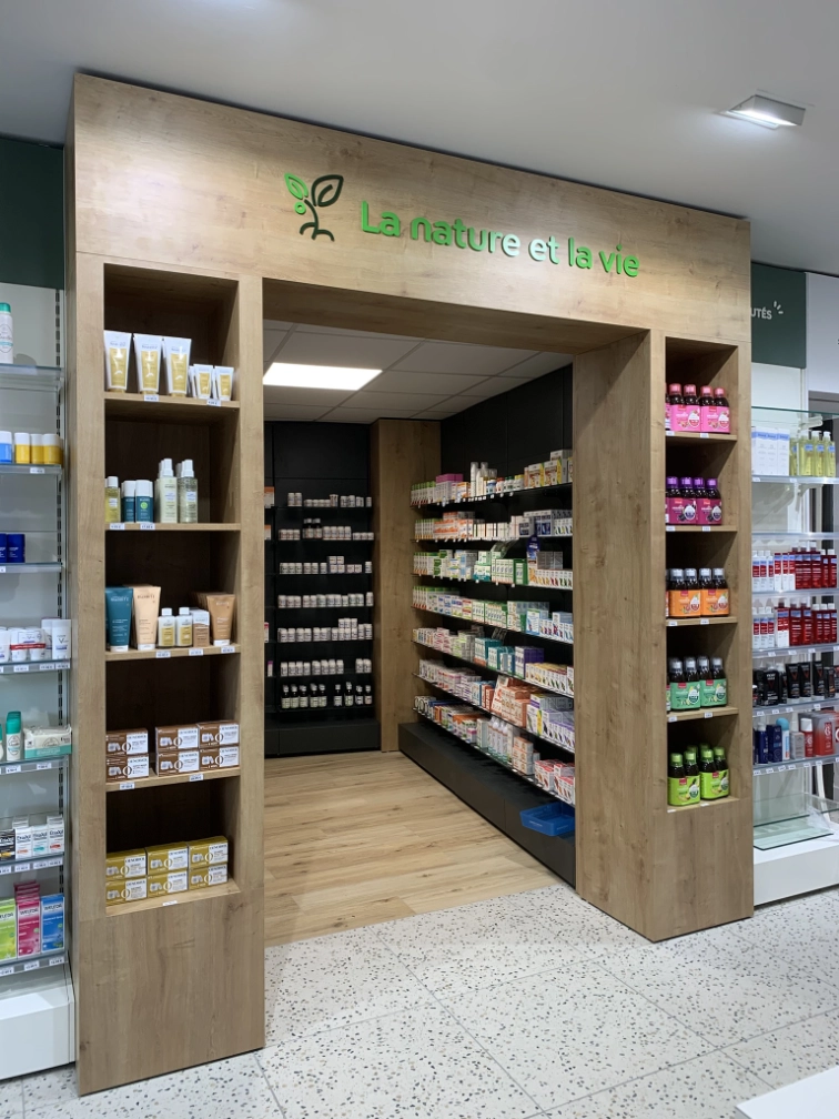 Agencement pharmacie Caudéran