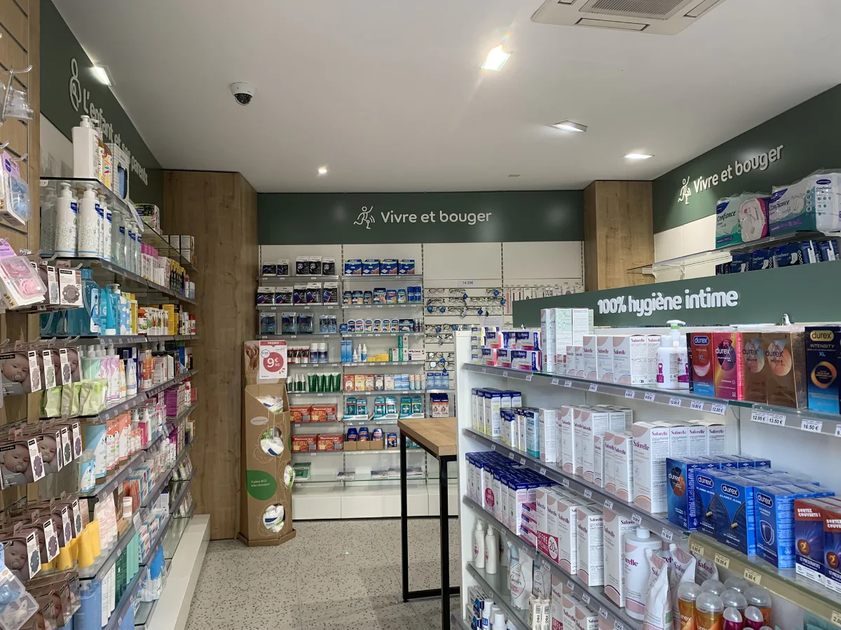 Agencement pharmacie Caudéran