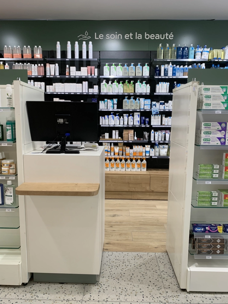 Agencement pharmacie Caudéran