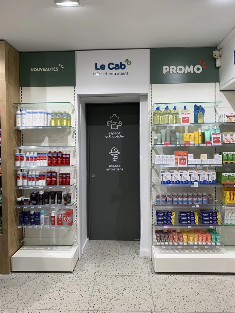 Agencement pharmacie Caudéran