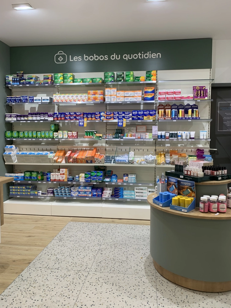 Agencement pharmacie Caudéran