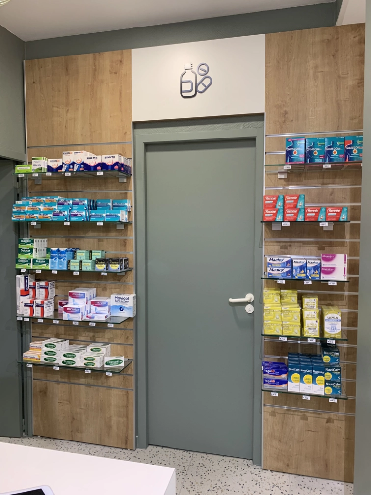 Agencement pharmacie Caudéran