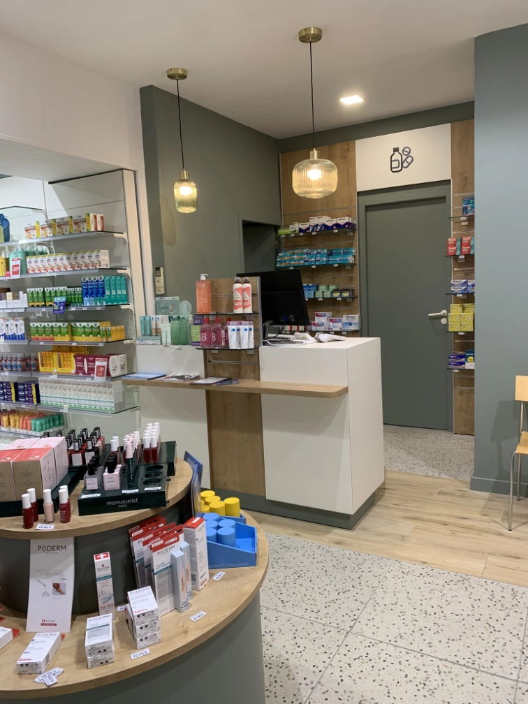 Agencement pharmacie Caudéran