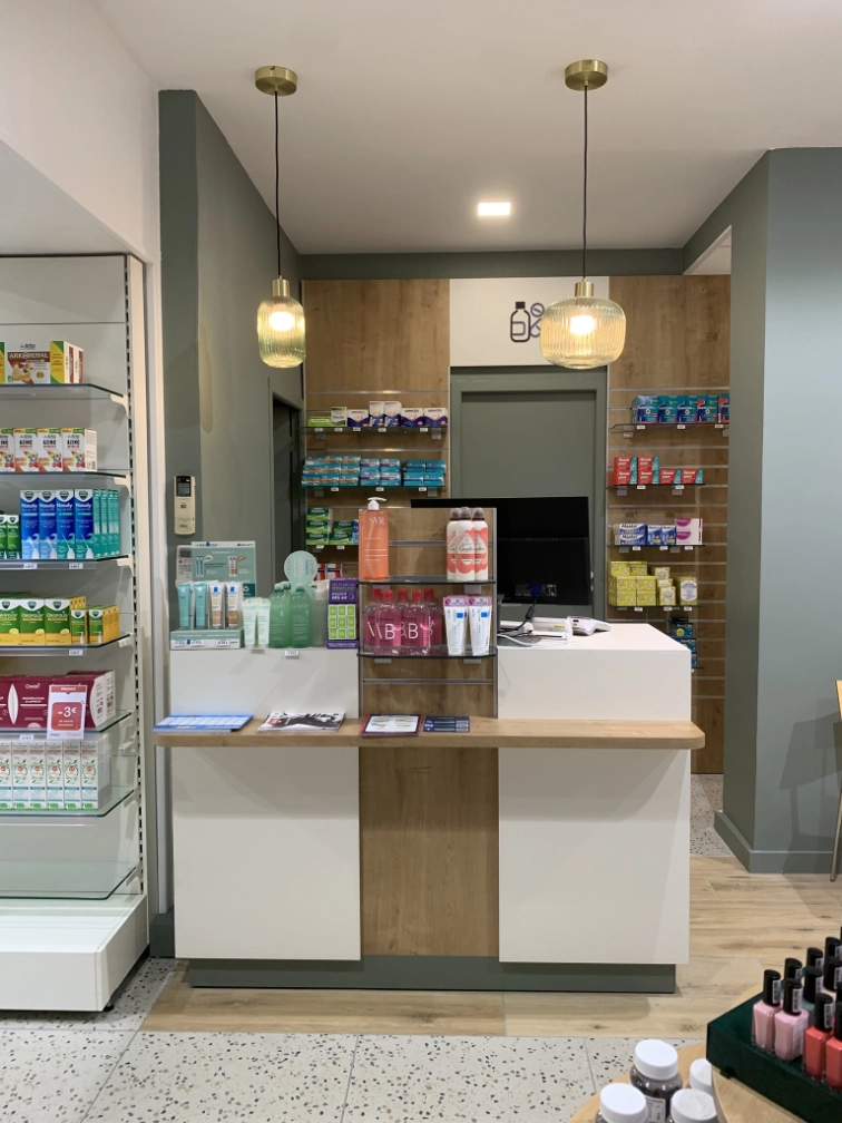 Agencement pharmacie Caudéran