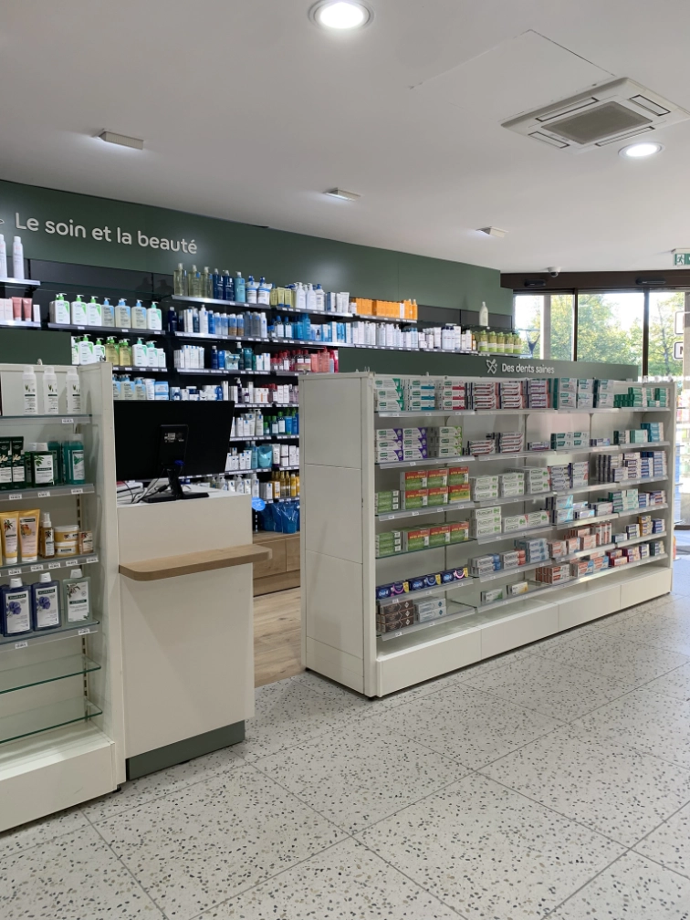 Agencement pharmacie Caudéran