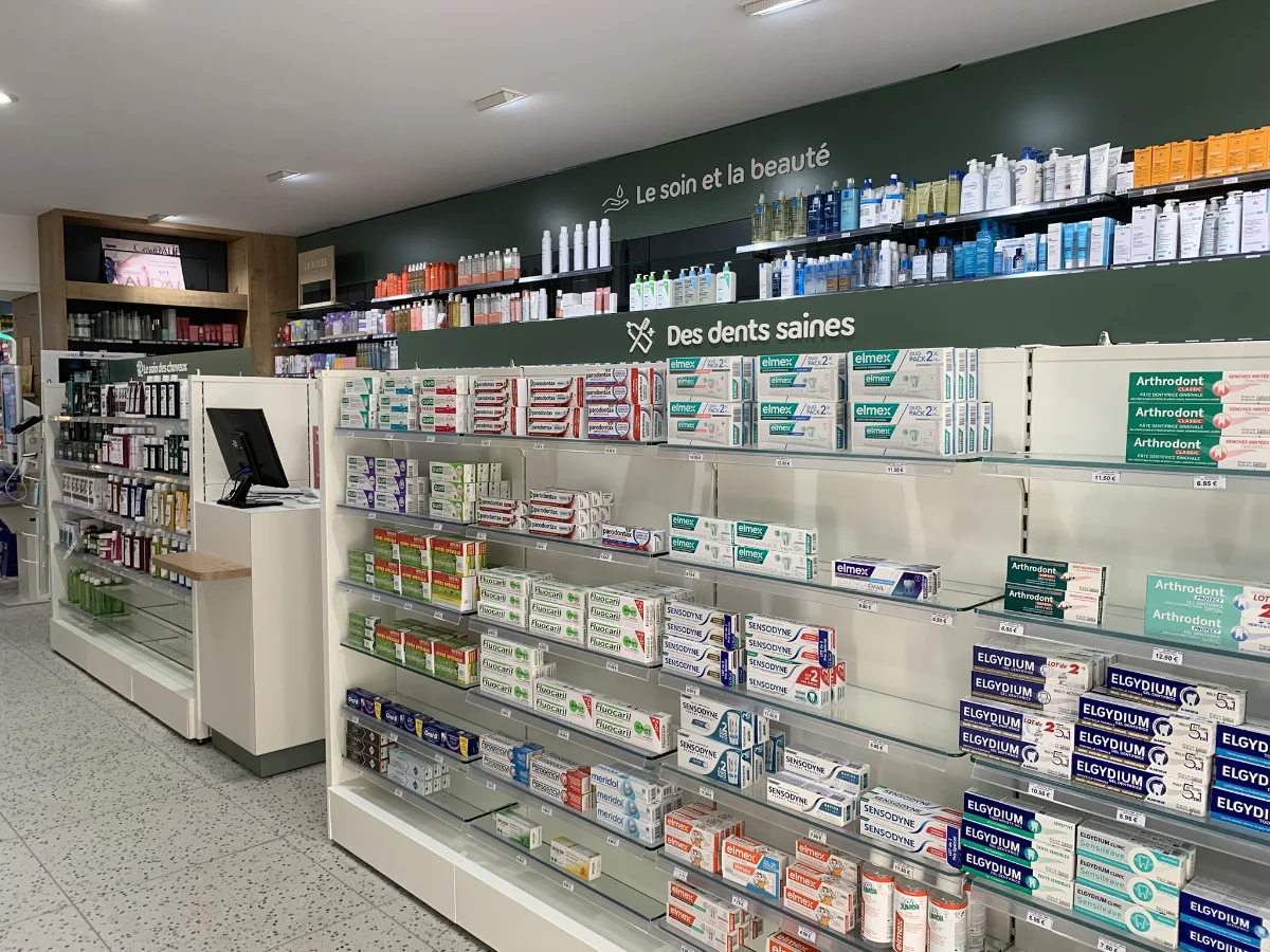 Agencement pharmacie Caudéran