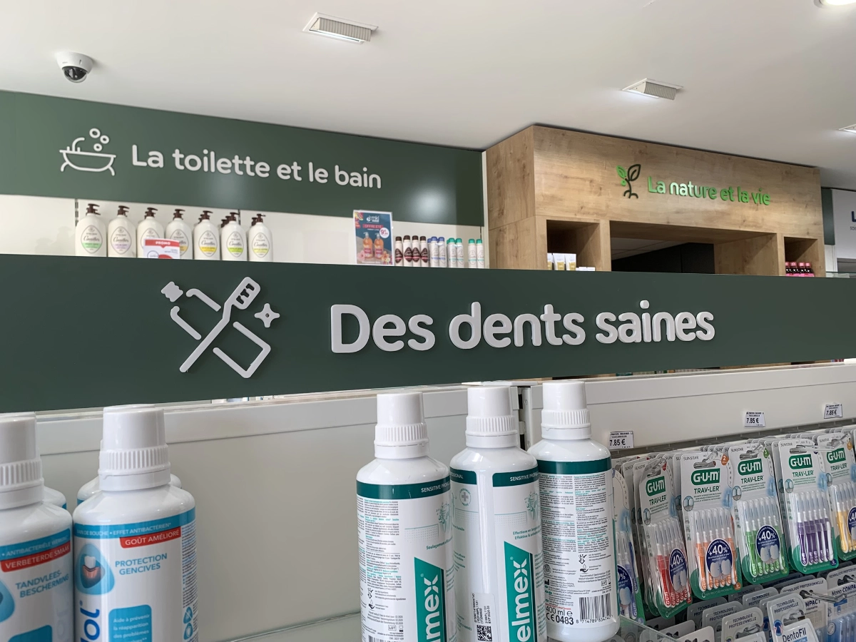 Agencement pharmacie Caudéran